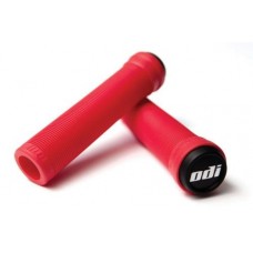 ODI Soft Flangeless Longneck Grips Softies For Bikes And Scooters RED - B00ABQDGNG